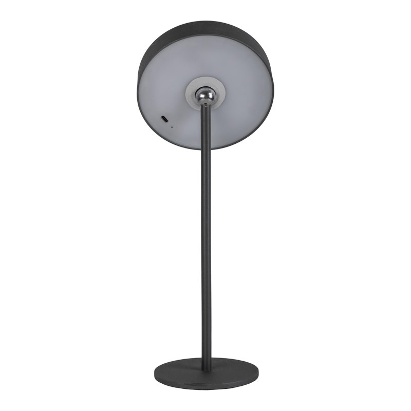 Brona Adjustable Metal Standard Table Lamp Lamp, Black