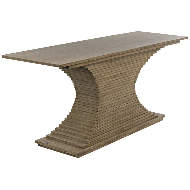 Cambio 72'' W Console Table, Bleached Walnut
