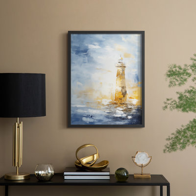 NAUTICAL Series DL III - Impression encadrée de qualité supérieure - Prêt à être accroché - Aucun clou requis