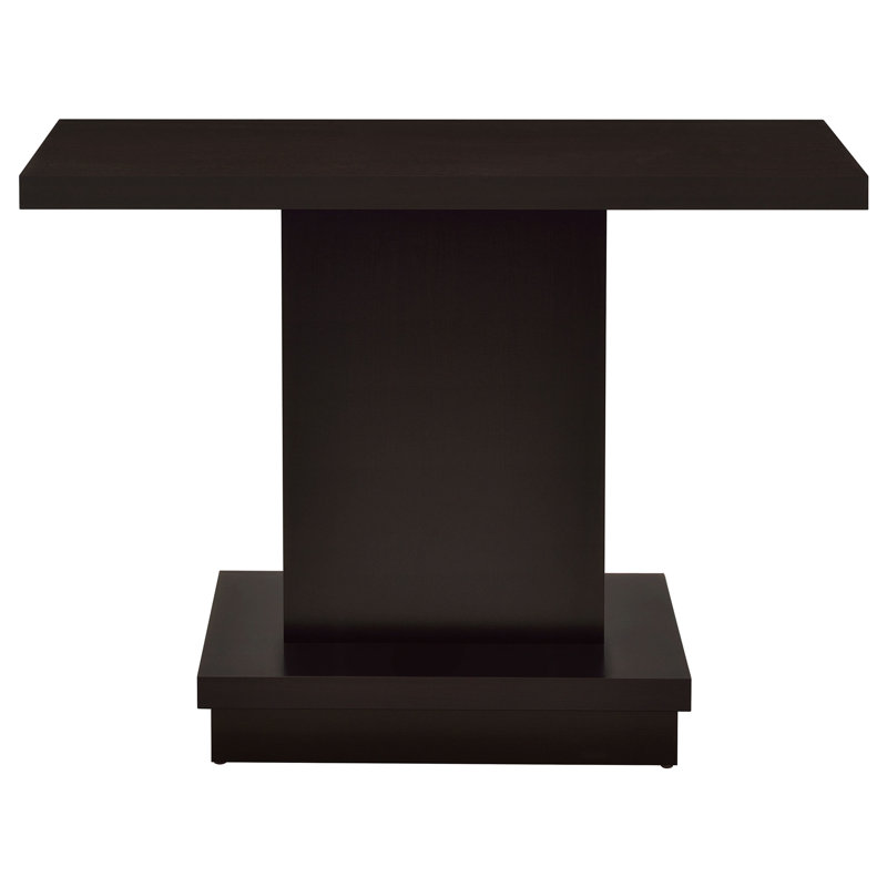 Console à piédestal en bois d'ingénierie