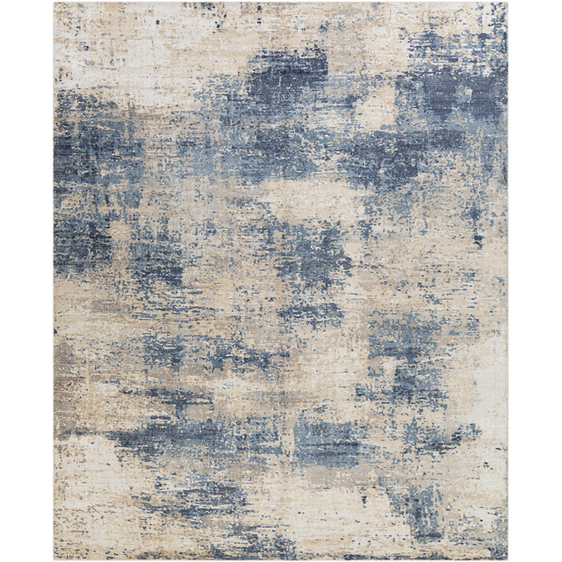 Ballou Abstract Indoor Rug, Rectangle 8'10" x 12'