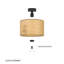 Trece Solid Wood Flush Mount-61564826-61564829