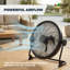Ventilateur personnel oscillant 14,49 po Homoka Technology