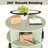 Green Rotating Shoe Cabinet 6 Layers-74035753