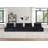 Aveline 120"W Velvet 4 Pc Modular Sectional Sofa-18866123
