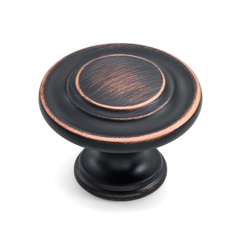 Classic Collection  1 5/16" Diameter Round Knob Multipack, Oil Rubbed Bronze