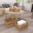 Kriebel Seagrass Handmade 4-Piece Nesting Basket