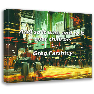 Greg Farshtey Quote: And so it was, and so it ever shall be.