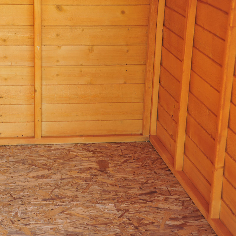 Garden Value 6 ft. W x 10 ft. D Overlap Garden Shed
