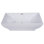 Baignoire de trempage autoportante 67 po. x 32 po.