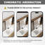 Armoire de toilette murale 41,69 po avec tablettes réglables en verre et rangement pour porte