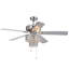 Ventilateur de plafond 52 pales 52 "en cristal avec ensemble d'éclairage inclus Parma-1280942746