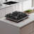 Empava 24 in. 4 Burners Recessed Gas on Glass Cooktop in Black, with LP Convertible, CSA Certified, Kitchen Stove
