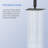 8" Square Rainfall Shower Head, Wall/Ceiling Mounted-118580314