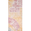 Colourful Abstract Handmade Indian Runner Rug 3x8