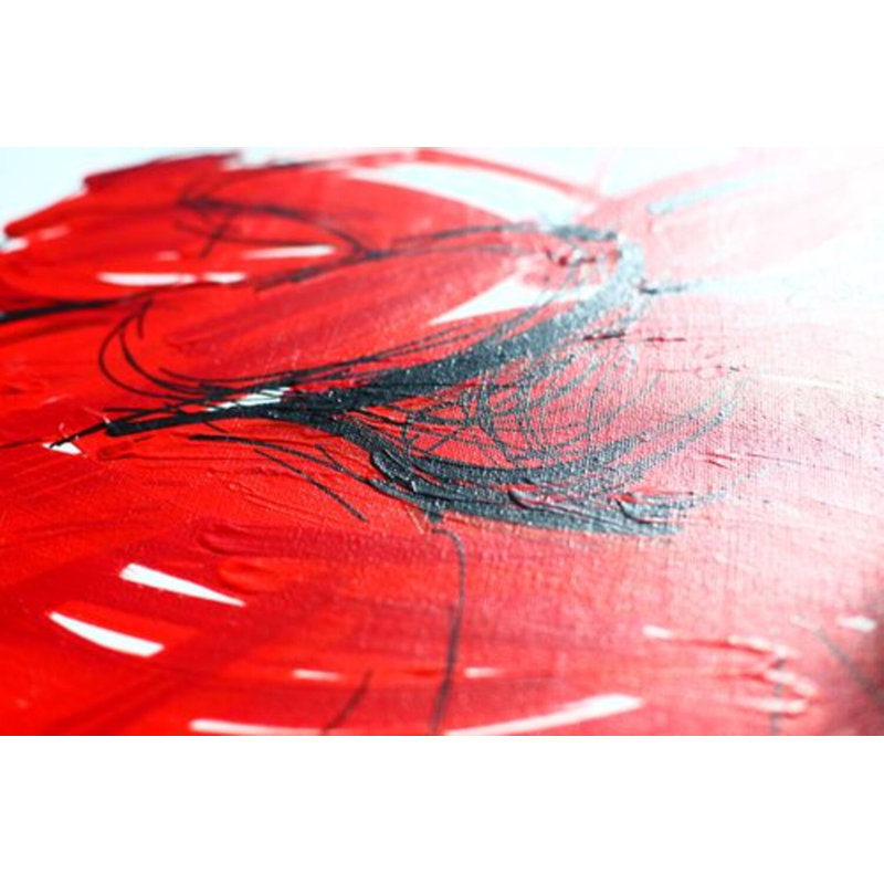 Red 40, 36" H x 24" W
