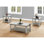 3Pcs Coffee, End, Side Table - Grey Laminate For Family Room With Modern Style And Storage Transitional Tables Lounge Versatile Look