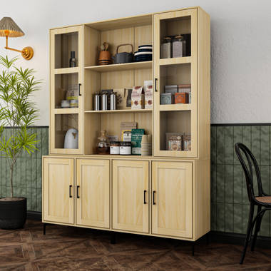 August Grove® Antioca 63'' Kitchen Pantry