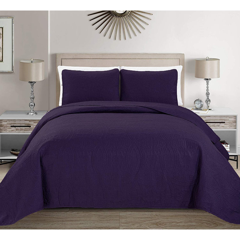 Coverlet, Deep Purple