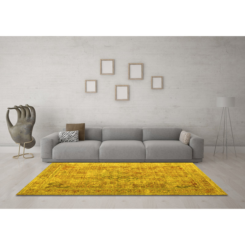 Performance Oriental Indoor Rug, Round 7'