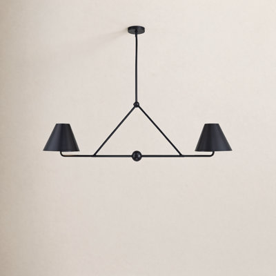 Kinston 4 - Light Dimmable Linear Chandelier