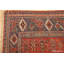 Tapis soumak rustique à motif géométrique antique