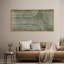 Impression sur toile encadrée matricielle abstraite Mid Mid Century-111664907-96074503