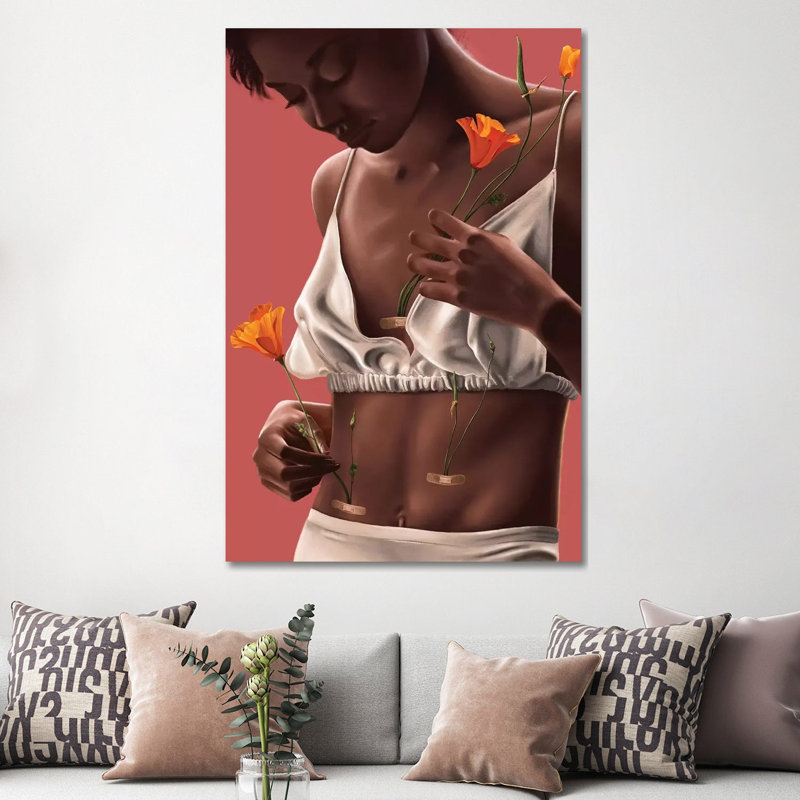 How Your Body Still Remembers by Teodora Jelenic - Print on Canvas, Wrapped Canvas, 66.04 cm H x 45.72 cm W x 3.175 cm D