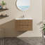 Meuble-lavabo mural avec lavabo et système de fermeture en douceur, offrant beaucoup de rangement et une conception moderne pour une salle de bain sans encombrement-1357936553