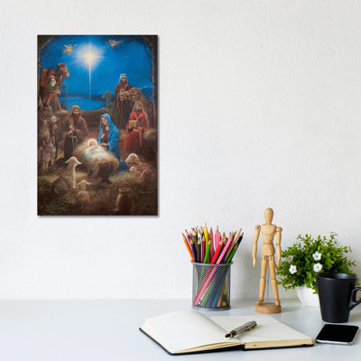 The Nativity by Ruane Manning - Painting Print