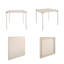 Table à cartes pliante carrée en vinyle 34 po COSCO-15222990