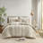 Premium Cotton Striped Bedding Sets, Boho Multicolor Design For Home