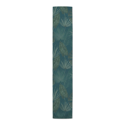 Floral Cotton Blend Table Runner