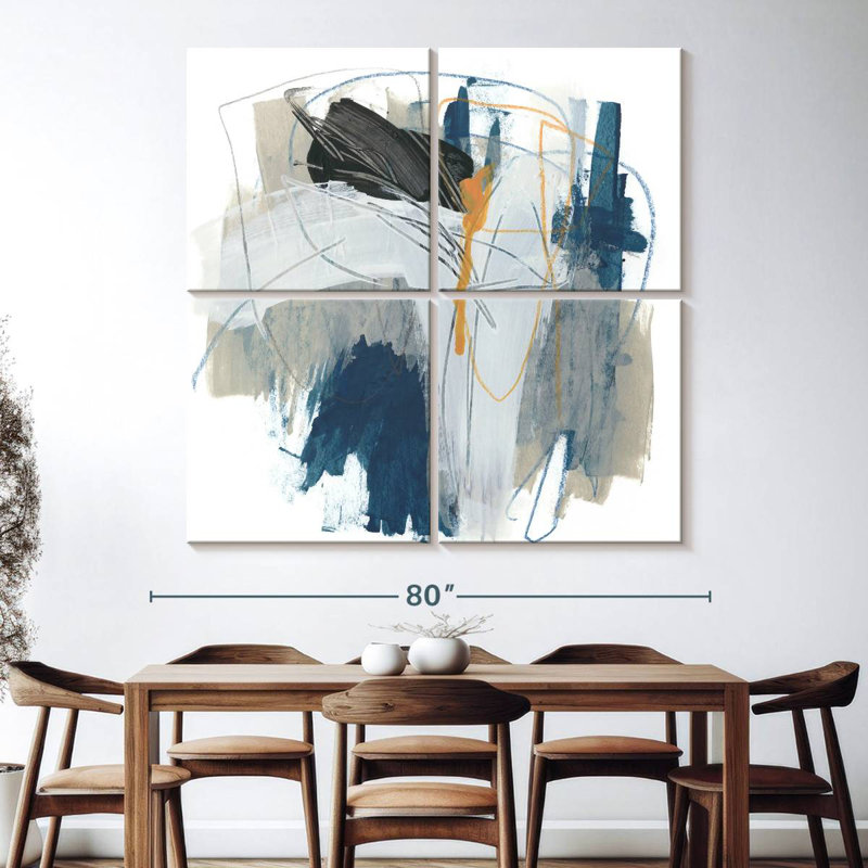 Symphony In Riffs III, 74" H x 74" W