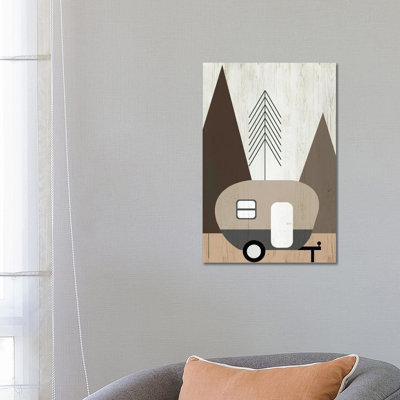 Adventure Travel I by Anna Quach - Wrapped Canvas Painting