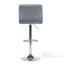 Seamus Swivel Upholstered Adjustable Height Counter Stool with Metal Frame-36299344