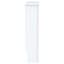 Couvercle de radiateur en MDF blanc 80,7 po