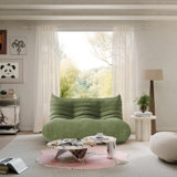 Casto Lazy Sofa Bean Bag Chair Floor Sofa Couch Fireside Lounger Accent Chair for Living Room, Bedroom, Apartment (Available in Multiple Colors)