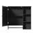 Wall Mounted Bathroom Storage Cabinet, Medicine Cabinets With Large Mirror Door, Adjustable Shelves And Three Open Storage Levels(Not Include Bathroom Vanity )-422901633