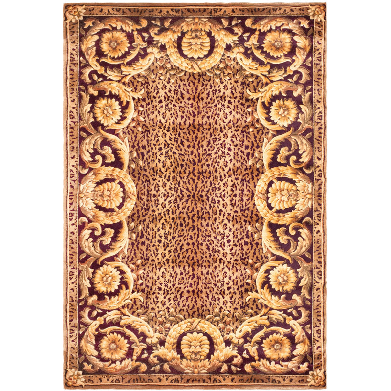 Fl01 Area Rug In Multi, Rectangle 4' x 6'