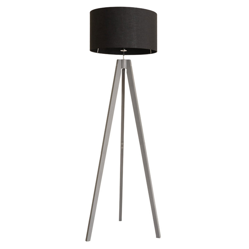 Byersville 150cm Tripod Floor Lamp, Black