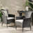 Dining Chair   Of 2  - Grey Chairs For Room, Modern Style With Straight Lines, 23.18 In. Depth, 24.69 Width, 32.5 Height, 15.56 Lb. Weight 2, Grey  Contemporary Seating Lounge 24.69"W X 32.5"H