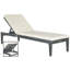 Chaise longue d'extérieur en acacia Ruark-824726503