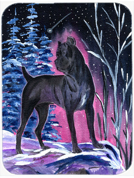 Red Barrel Studio® Bernadeta Cane Corso Glass Cutting Board