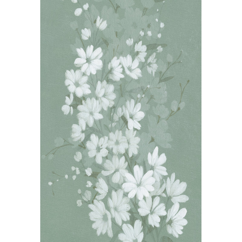 Tasiya Sage Shadows I 1 Piece Wrapped Canvas Wall Art, 76 cm H x 51 cm W