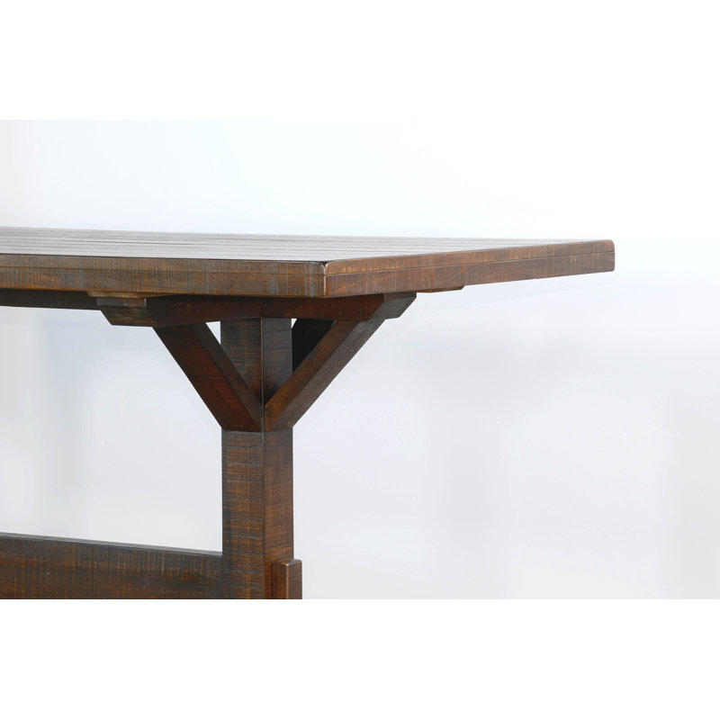 Sunny Designs Homestead Rectangular Pub Table Set, 7 Pieces: Table, 6 Chairs