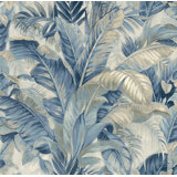 Tommy Bahama Nassau 18' L x 20.5" W Peel and Stick Wallpaper Roll
