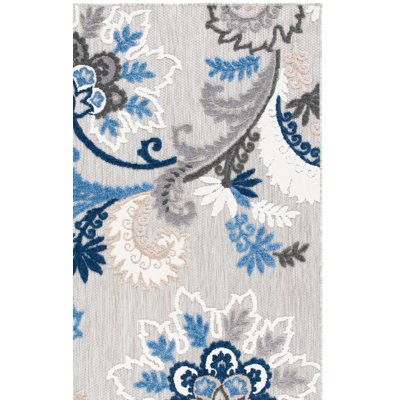 Tapis à motif floral Benning