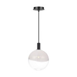 Sean Lavin Torian 1 Light Kitchen Pendant With Milk Clear Glass Mix Shade