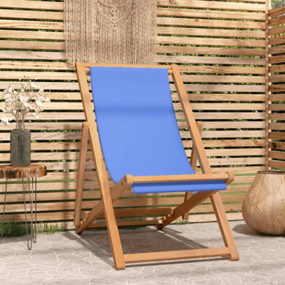 Kingston Deck Chair Teak 56x105x96 cm